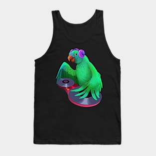 DJ Quaker Parrot Tank Top